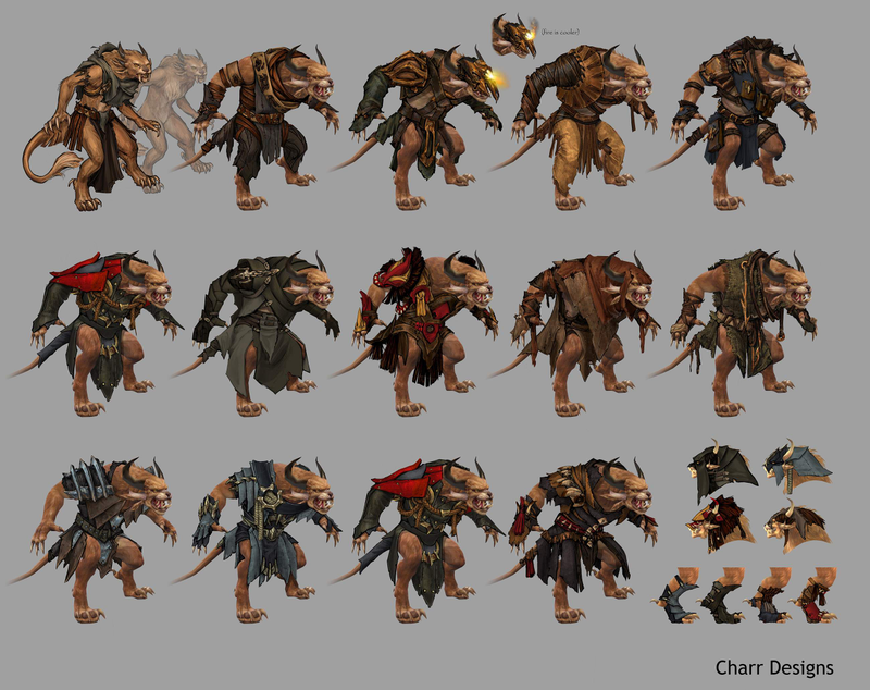 Illustration for article titled Guild Wars 2 Charr Aren't Your Average Cat People